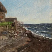 Die Küste bei Hellebæk – 1850