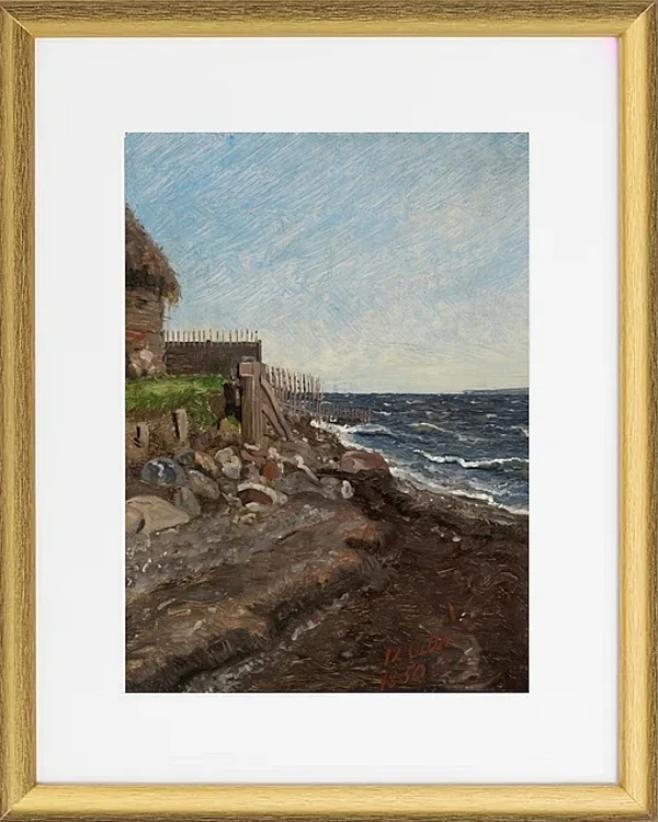 Die Küste bei Hellebæk – 1850