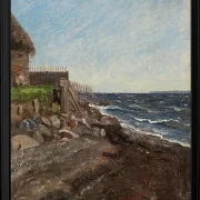 Die Küste bei Hellebæk – 1850