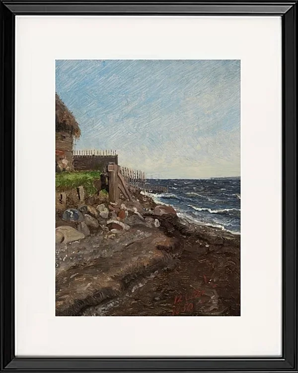 Die Küste bei Hellebæk – 1850