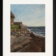 Die Küste bei Hellebæk – 1850