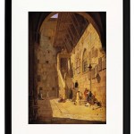 Der Innenhof des Palazzo del Bargello. Florenz - 1842