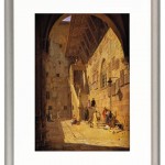 Der Innenhof des Palazzo del Bargello. Florenz - 1842