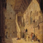 Der Innenhof des Palazzo del Bargello. Florenz - 1842