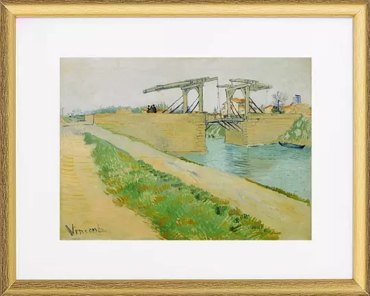 Die Langlois-Brücke - 1888