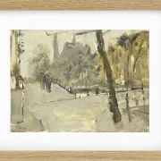 Die Leidsegracht Amsterdam - 1880