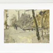 Die Leidsegracht Amsterdam - 1880