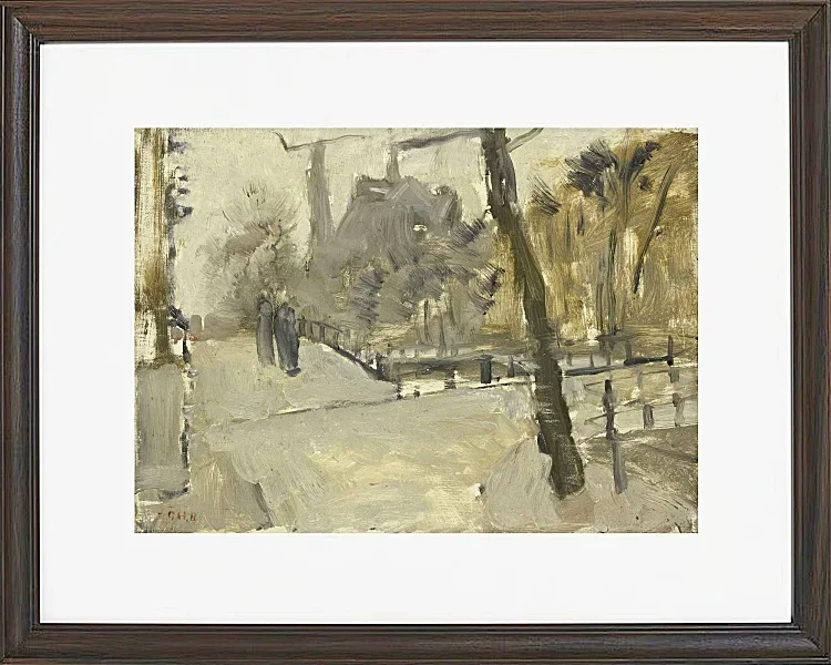 Die Leidsegracht Amsterdam - 1880