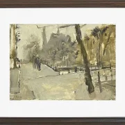 Die Leidsegracht Amsterdam - 1880