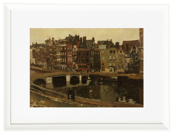 Der Rokin in Amsterdam - 1897