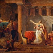 Die Liktoren geben Brutus die Leichen seiner Söhne zurück - 1781
