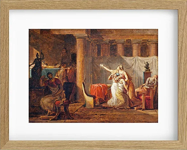 Die Liktoren geben Brutus die Leichen seiner Söhne zurück - 1781