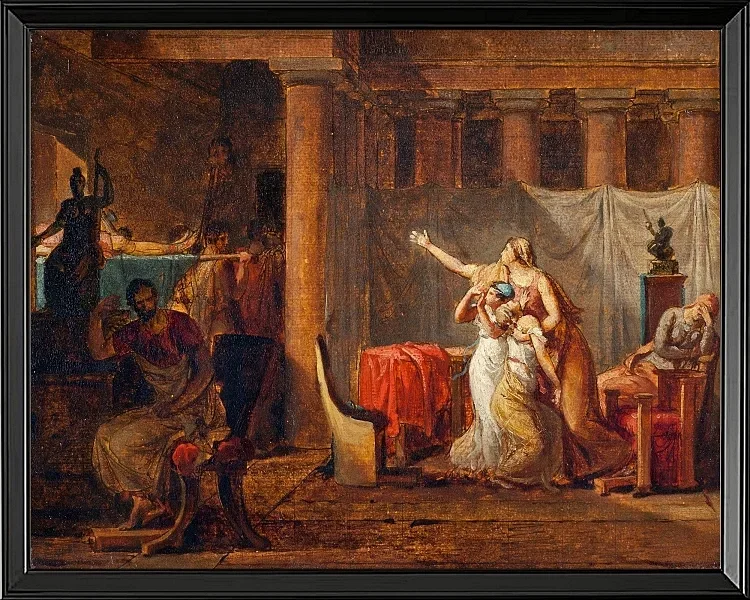 Die Liktoren geben Brutus die Leichen seiner Söhne zurück - 1781
