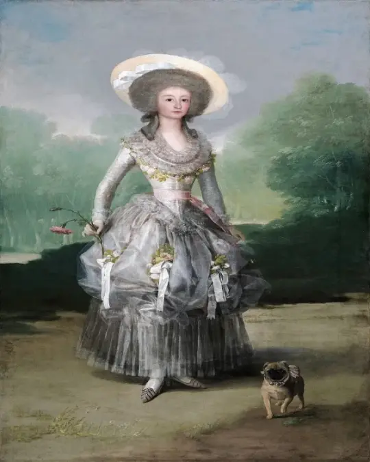 Die Marquesa de Pontejos - 1786