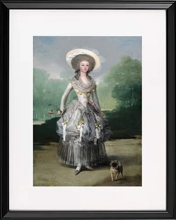 Die Marquesa de Pontejos - 1786