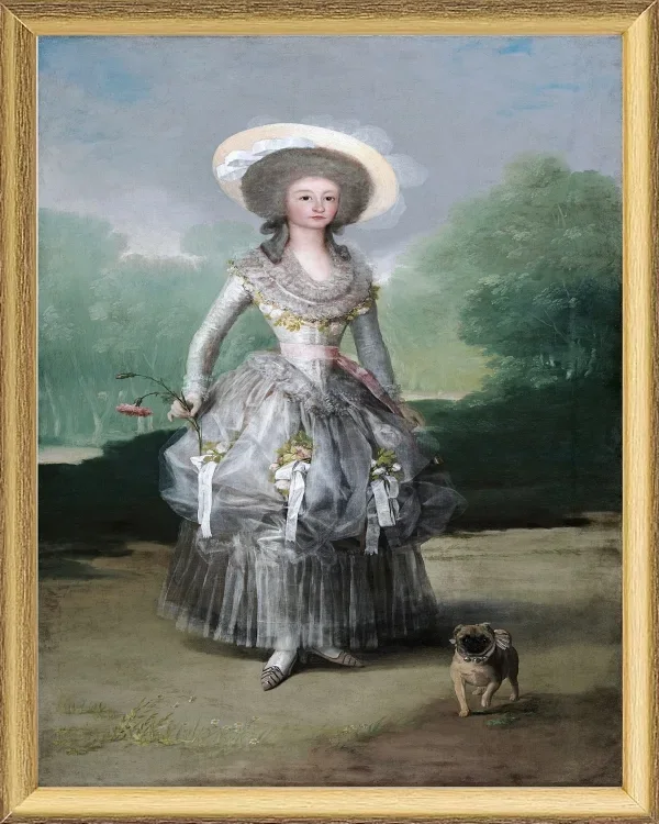 Die Marquesa de Pontejos - 1786