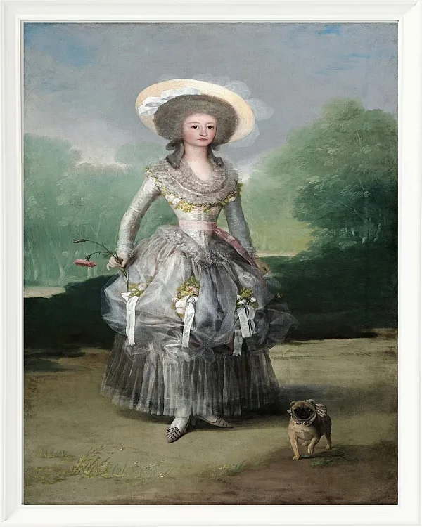 Die Marquesa de Pontejos - 1786