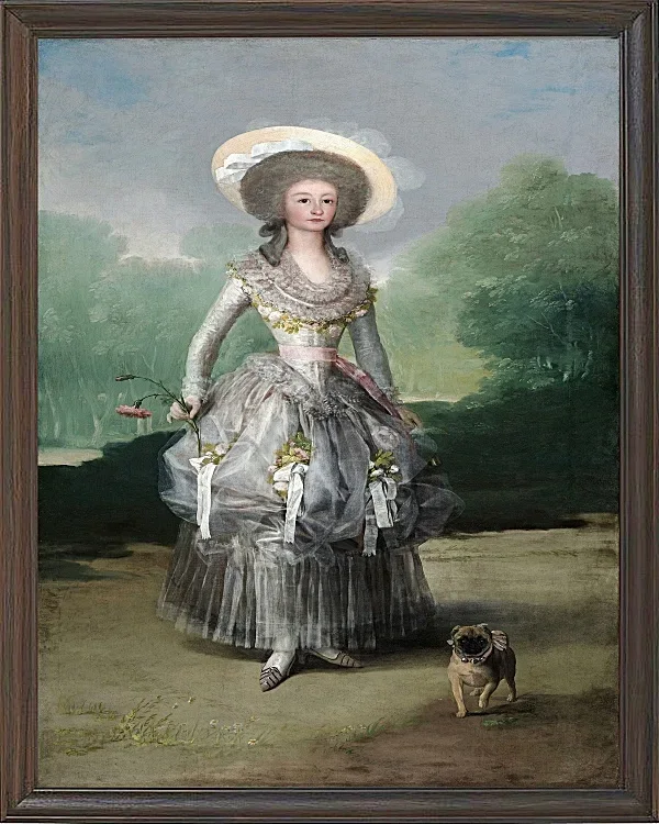Die Marquesa de Pontejos - 1786