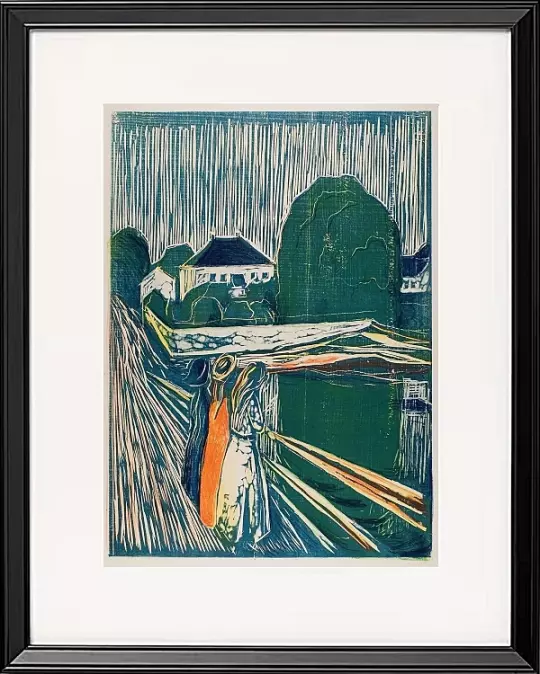 Die Mädchen auf der Brücke – 1901