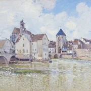 Die Moret Brücke  – 1890