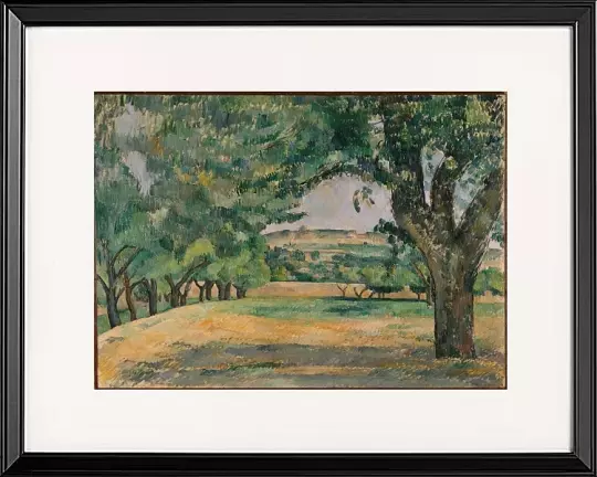 Die Nachbarschaft von Jas de Bouffan - 1885