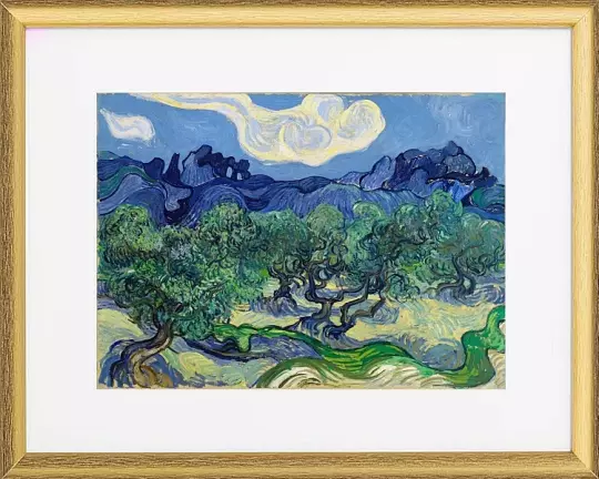 Die Olivenbäume - 1889