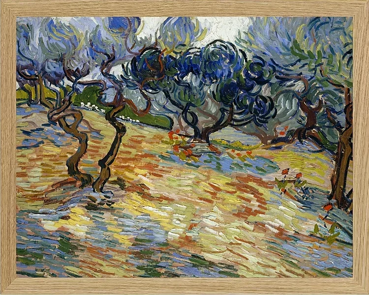 Oliventræer - 1889