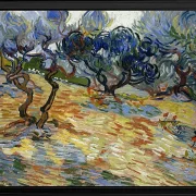 Oliventræer - 1889