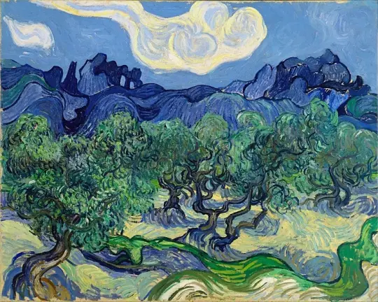 Oliventræerne - 1889