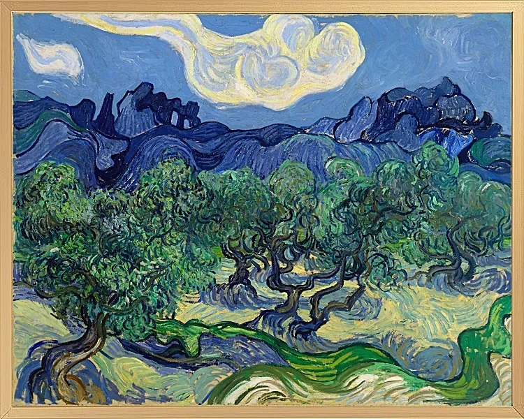 Oliventræerne - 1889