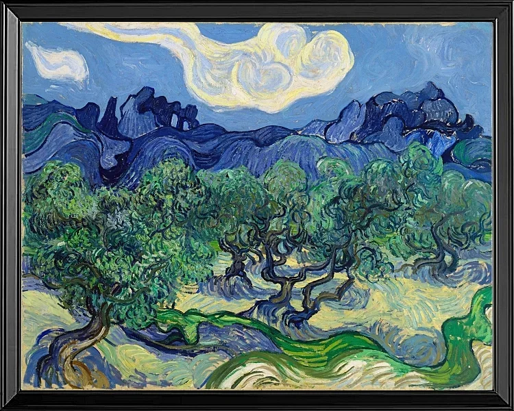 Oliventræerne - 1889