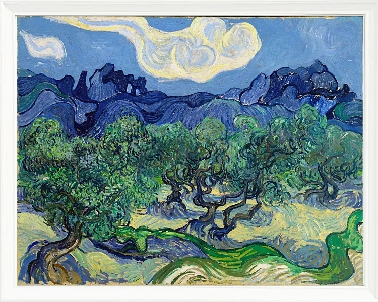 Oliventræerne - 1889