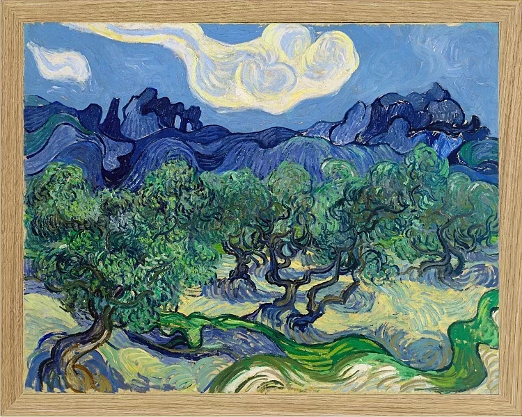 Oliventræerne - 1889