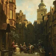 Die Plauderstunde - 1887