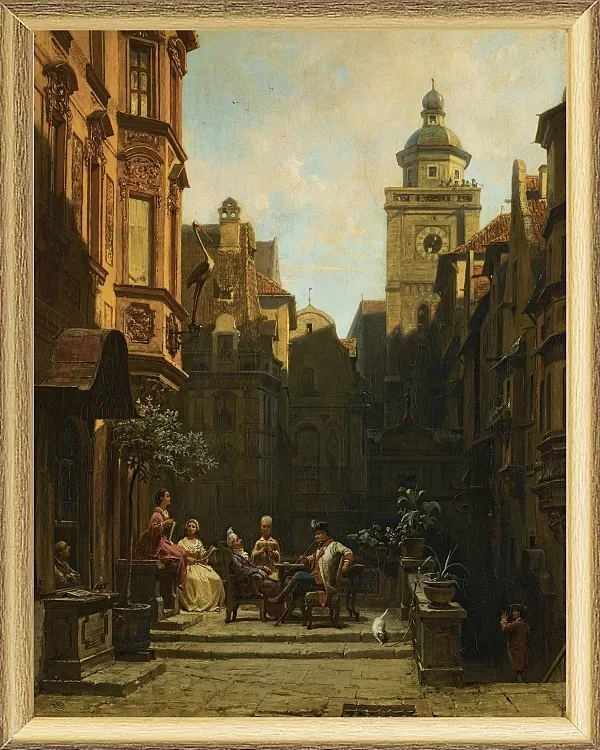 Die Plauderstunde - 1887