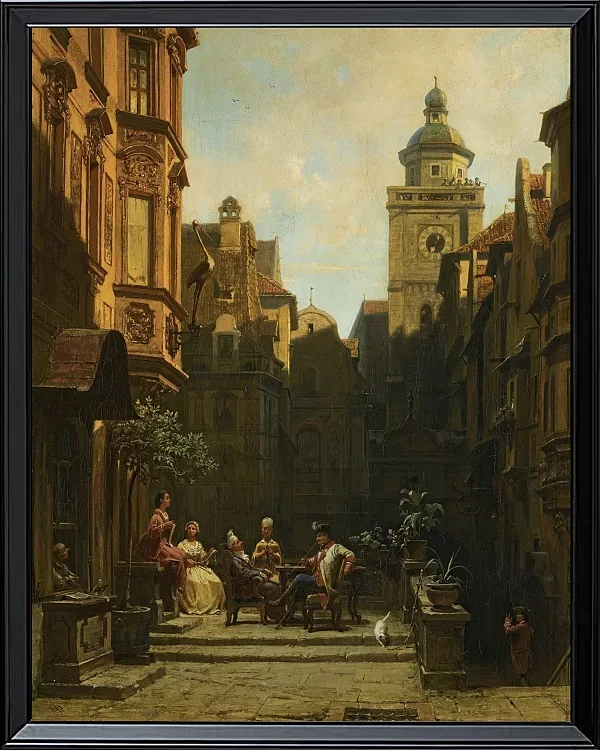 Die Plauderstunde - 1887