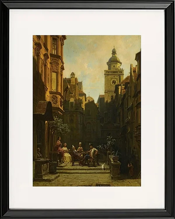 Die Plauderstunde - 1887