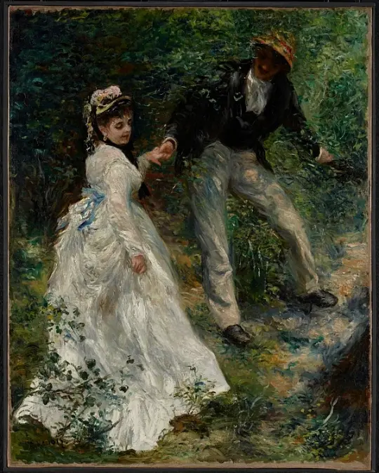 Die Promenade - 1870