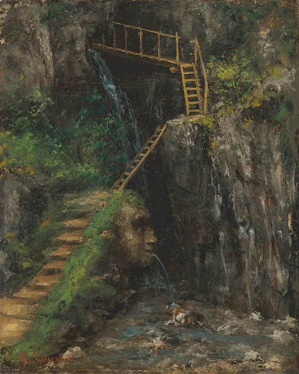 Saillon Gorges - 1875