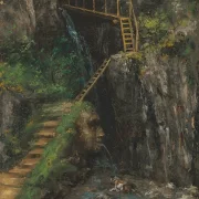 Saillon Gorges - 1875