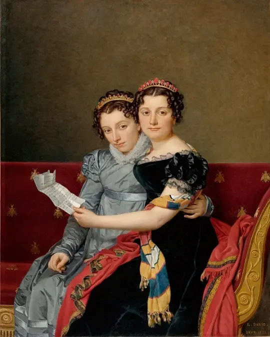 Die Schwestern Zénaïde und Charlotte Bonaparte - 1799