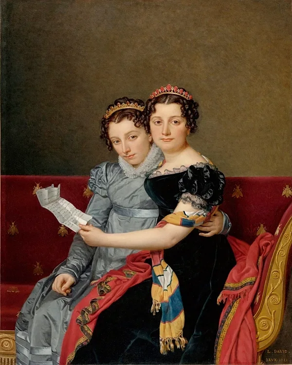 Die Schwestern Zénaïde und Charlotte Bonaparte - 1799