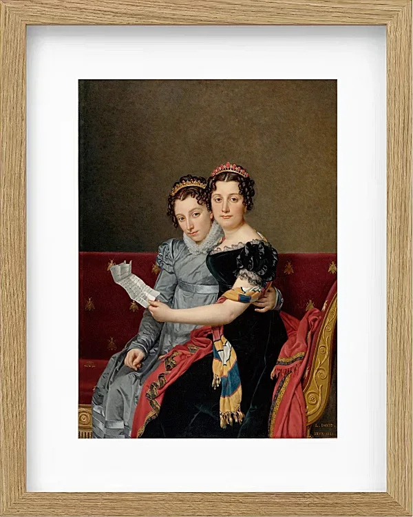 Die Schwestern Zénaïde und Charlotte Bonaparte - 1799