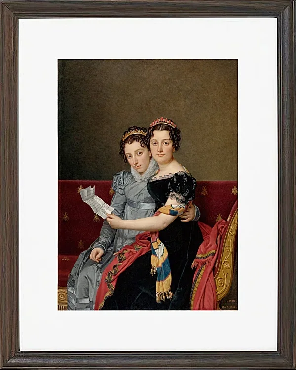 Die Schwestern Zénaïde und Charlotte Bonaparte - 1799