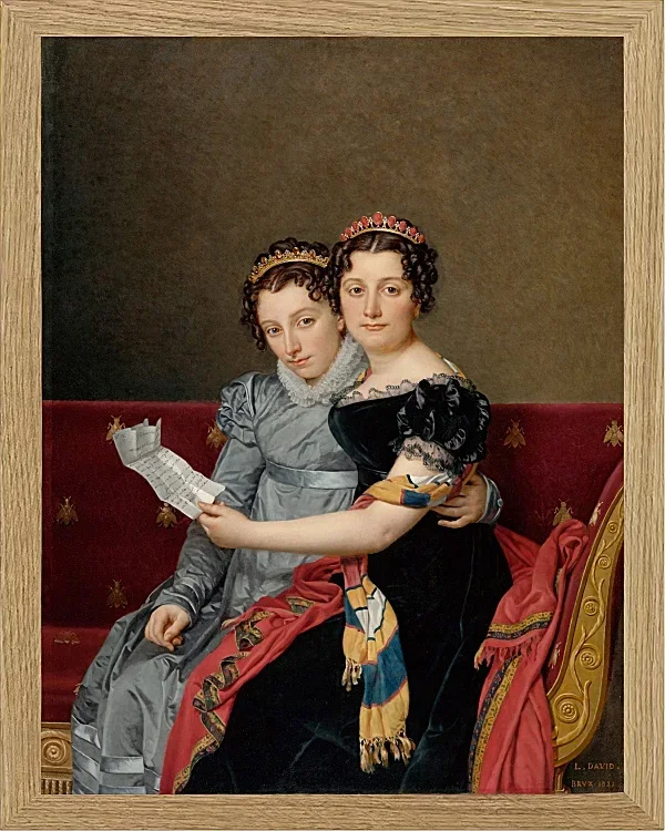 Die Schwestern Zénaïde und Charlotte Bonaparte - 1799