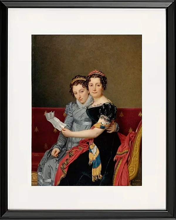 Die Schwestern Zénaïde und Charlotte Bonaparte - 1799