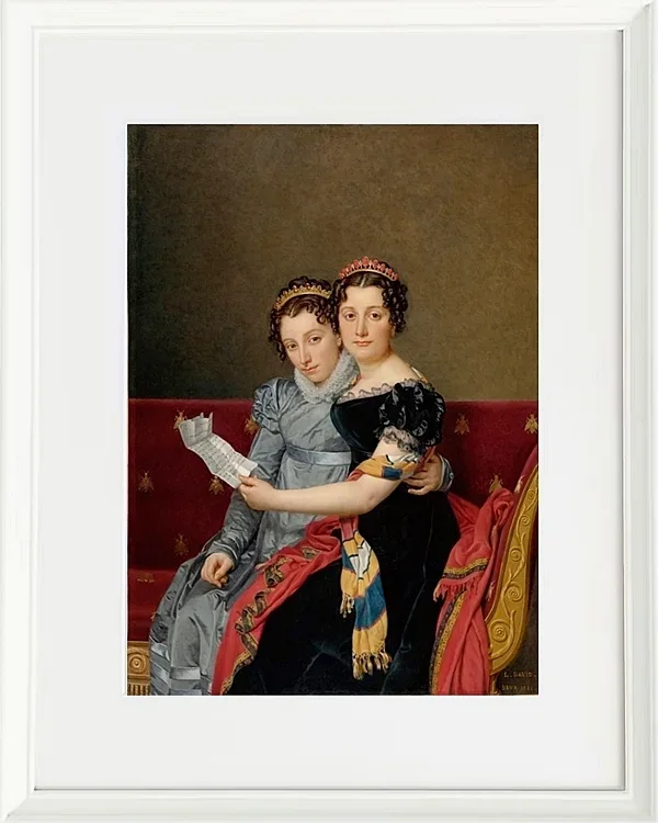 Die Schwestern Zénaïde und Charlotte Bonaparte - 1799