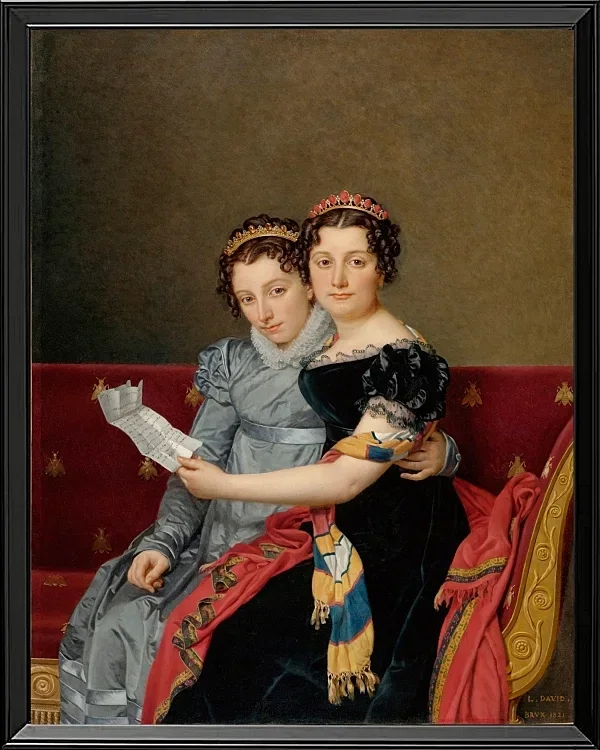 Die Schwestern Zénaïde und Charlotte Bonaparte - 1799