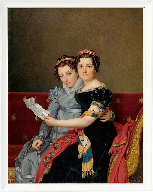 Die Schwestern Zénaïde und Charlotte Bonaparte - 1799