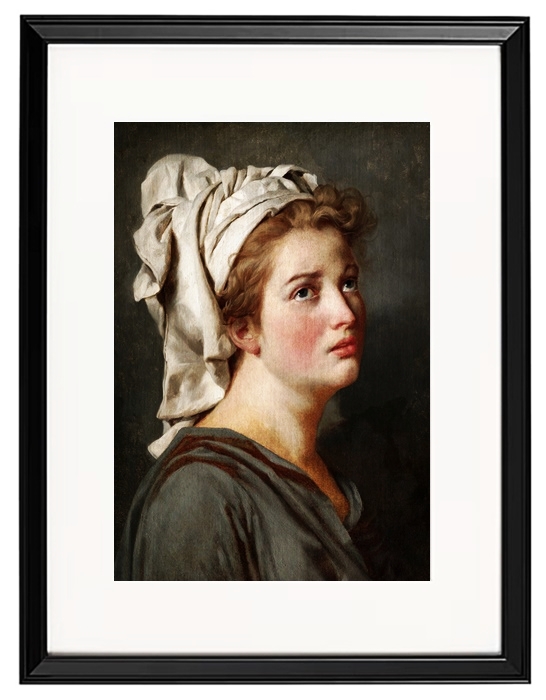 Junge Frau mit Turban - 1780